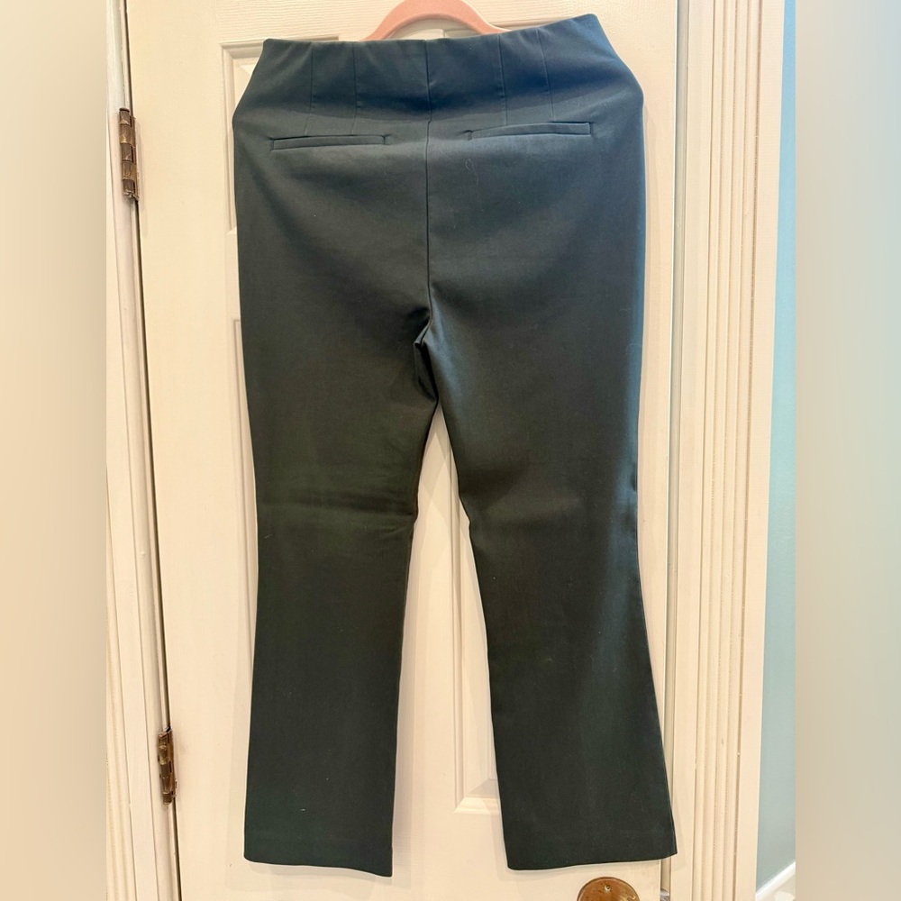 LOFT Dark Green Boot Cut Pants